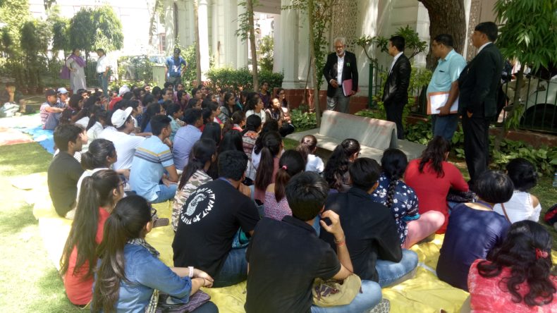 On 28.05.2019 a Court Visit was Organised in Patiala House Court by New Delhi District Legal Services Authority for the School Students in association with Itihaas (NGO).