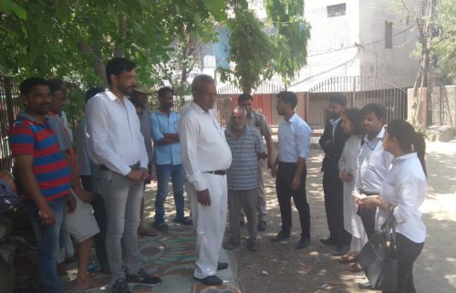 On 04.05.2019 New Delhi District Legal Services Authority had Organised a Door to Door Campaign Legal Awareness Programme on Labour Laws at Inderpuri.