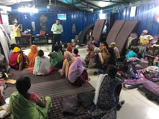 On 05.08.2019 Inspection and Legal Awareness Programme at Night Shelter.