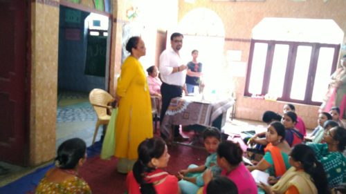 On 11.9.2019 NDDLSA Organised a LAP in Anganwadi at Khajan Basti.