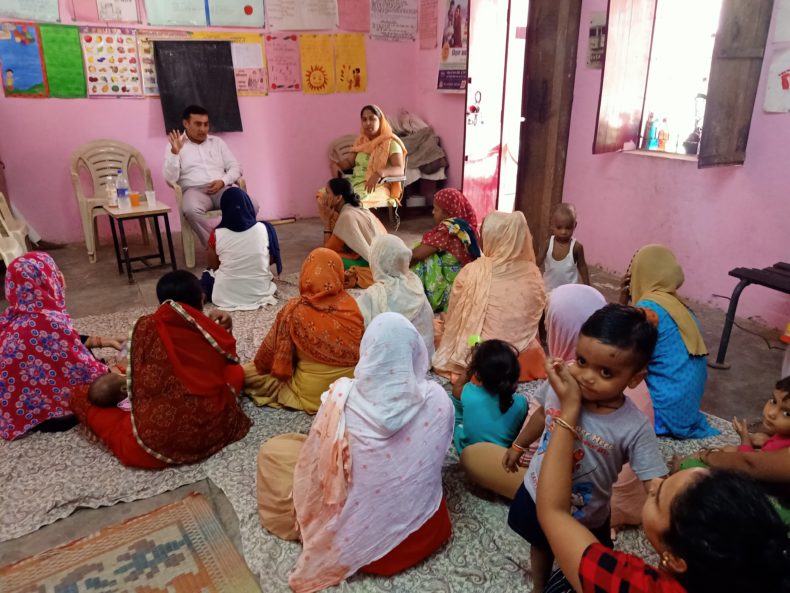 On 25.09.2019 NDDLSA Organised a Legal Awareness Programme at Anganwadi.