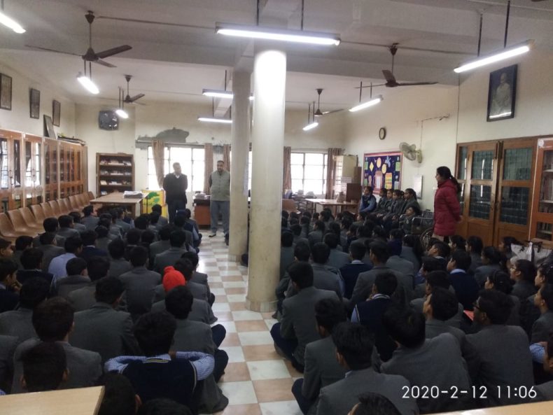 New Delhi DLSA Organised Awareness Programme on 12.02.2020 at Lions Vidya Mandir Sec.School.