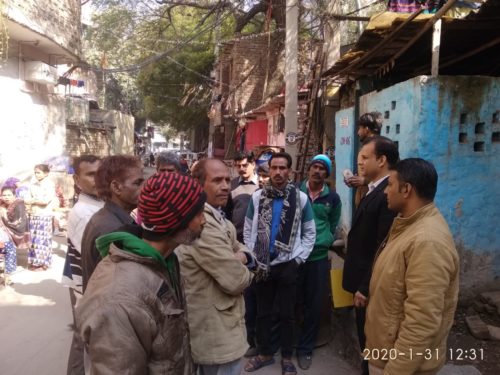 NDDLSA Organised a Legal Awareness Programme on 31.01.2020 at F-Block,J.J.Colony, Inderpuri.