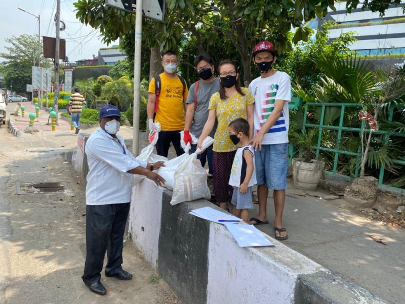 On 28.04.2020 NDDLSA under the aegis of DSLSA, has distributed Ration/Foods.