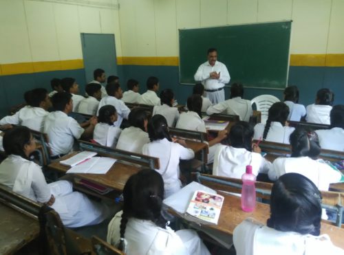 Legal Literacy Classes at G(Co-ed) SSS (RDJK), Bhajanpura, Delhi