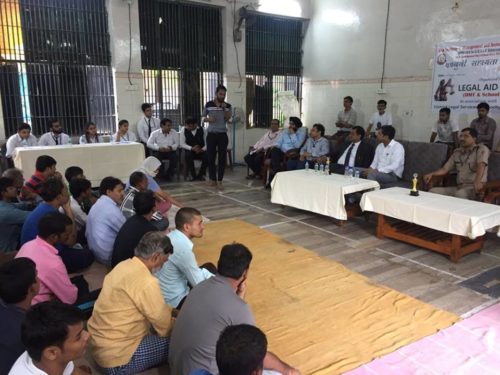 Legal-Aid-cum-Counselling Camp for the inmates of Central Jail No.7,Tihar