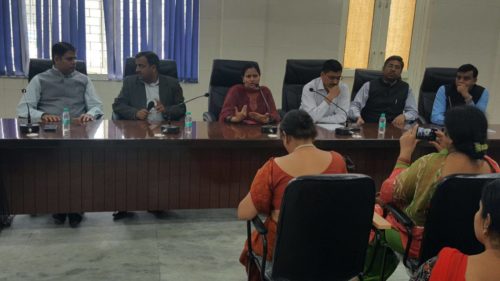 Meeting with CDPO, Supervisors, Anganwadi Workers and Para Legal Volunteers