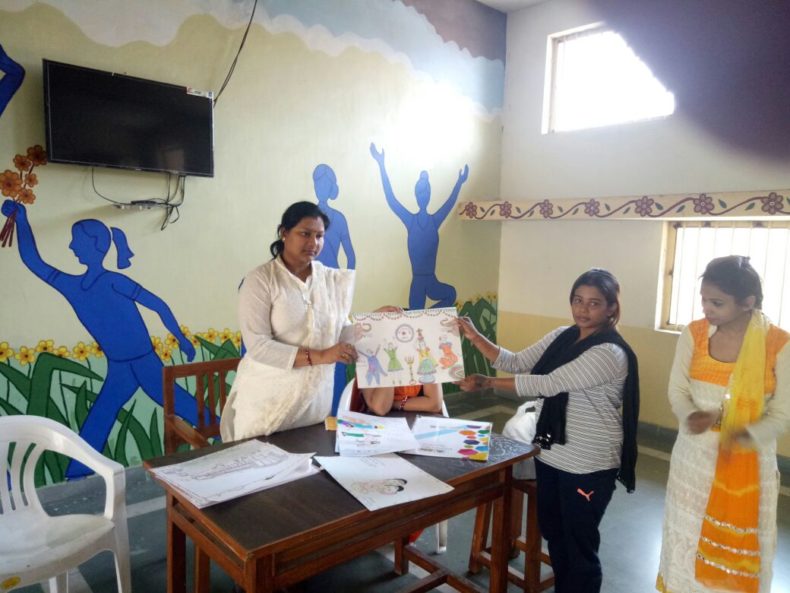 Drawing Competition at Mandoli Jail