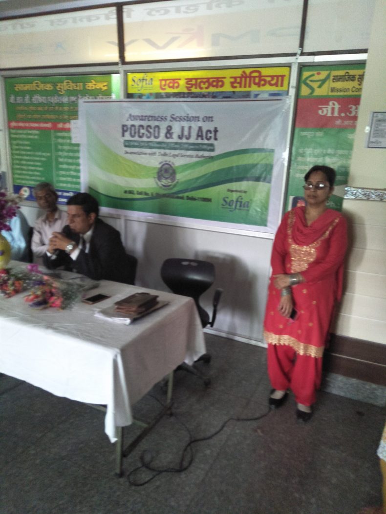 Awareness Programme on the topic ” POCSO Act and Juvenile Justice Act