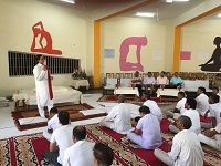 Yoga-cum-Mediation Session