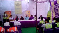 Health Check-up Camp for construction workers