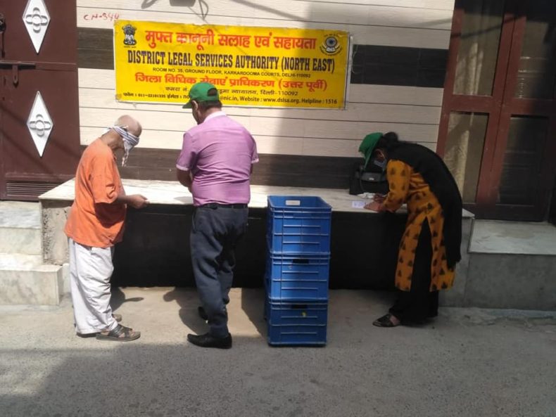 Distribution of Cooked Food