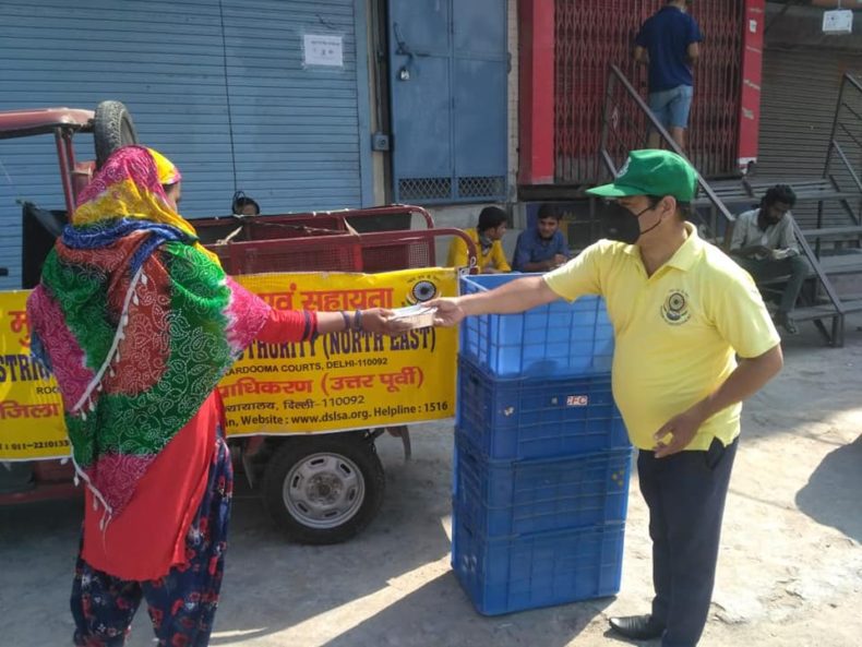 Distribution Cooked food