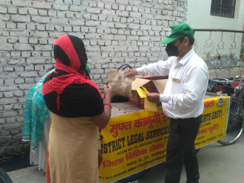 Distributing Cooked Food