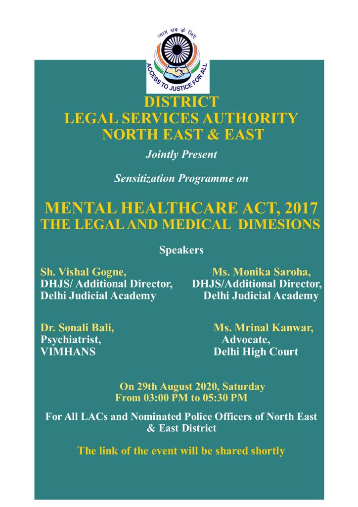 Webinar on The MentalHealth Care Act