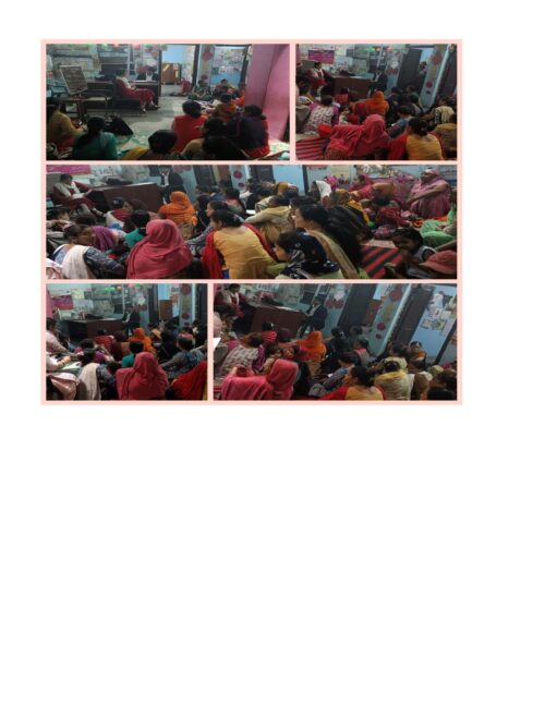 DLSA, North-East, Karkardooma Courts, DLSA North-East, under the aegis of NALSA and DSLS organized a Legal Awareness Programme on the topic “Women & Family Laws” for the workers of  SSK at B-59, Gali No. 30, Gokalpur Village, Shahdara, Delhi.