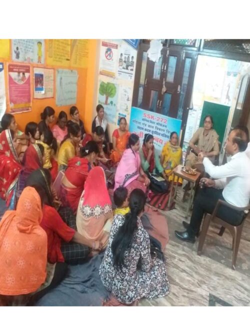 DLSA North-East “under the aegis of NALSA and DSLSA” organized a Legal Awareness Programme for women on the topic “Women and Reproductive Health Rights” at SSK-272, A-172, Gali No. 4, Part-II, 1st Pusta, Sonia Vihar, Delhi