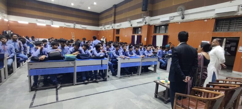 DLSA North-East  organized an Awareness Programme on 15.09.2023  on the topic“Democracy – Understanding the Indian Constitution as an instrument of securing Democracy” at LLC, GSBV, Shastri Park