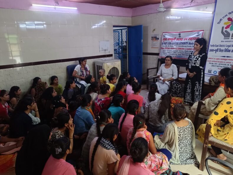 DLSA North-East organized a Legal Awareness Programme on 06.09.2023  on the topic Environmental Laws and its Panelities alongwith Fundamental Duties of a Person towards Environment at A-65, Community Welfare Organization, Gokalpuri, Delhi