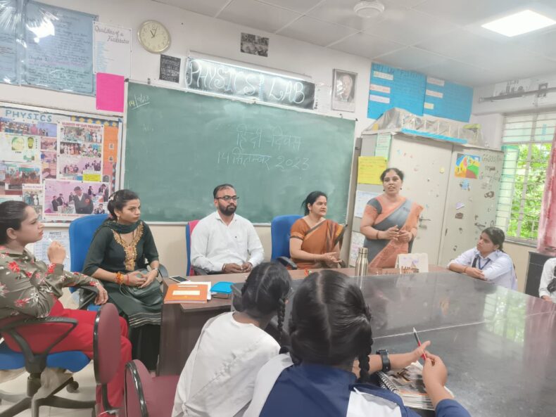 DLSA North-East  celebrated Hindi Diwas, has finalised to organized a Legal Awareness Programme on 14.09.2023  on the topic Importance of Hindi Language and use of Hindi in our daily lifeat GGSSS, Braham Puri, Gautampuri Gali No -7 Delhi