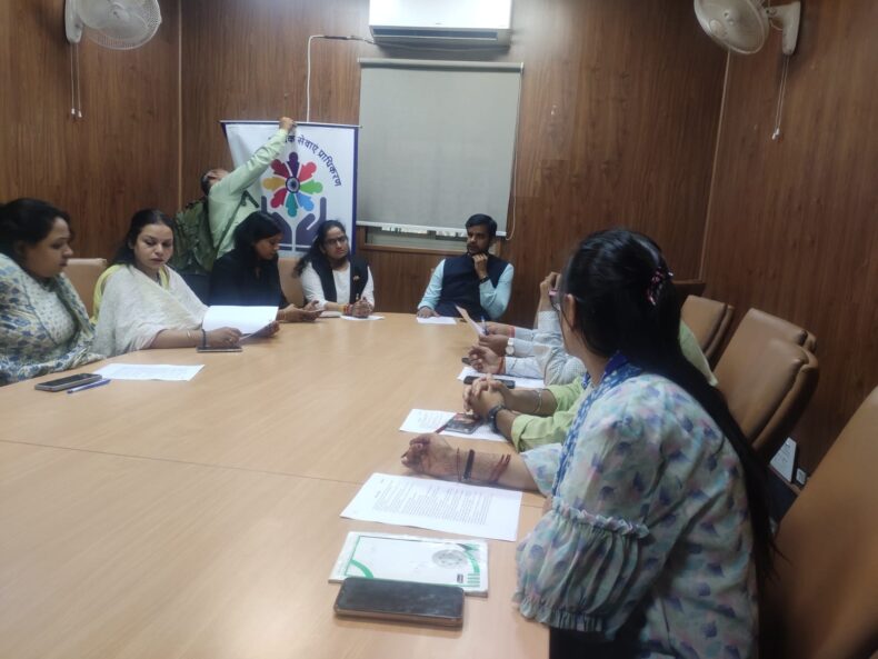 North East DLSA organised an awareness programme for Office Staff on the topic of “Cyber Security Awareness Do’s and Don’ts at office” and the programme conducted by Ld. LAC Ms. Asha Kumari .