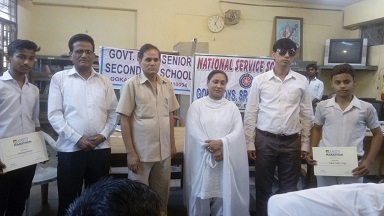 Programme on Traffic Laws at GBSSS, Gokulpuri