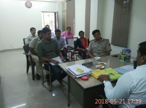 A Training Programme for Police Officials on the topic “J.J. ACT, Criminal Amendment Act and POCSO Act organized by DLSA, NW at Police Station : North Rohini on 21.05.2018