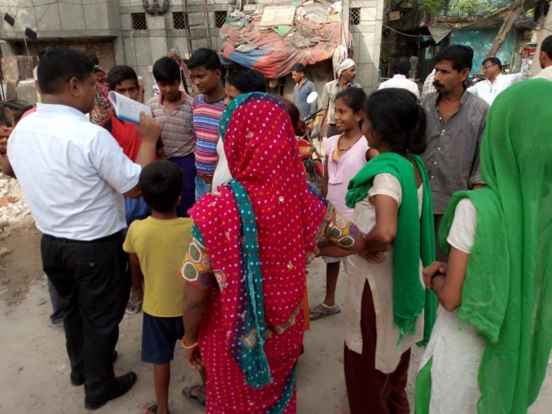 A Legal Awareness Programme was organized on the topic “WASTE MANAGEMENT ” on 11.06.2018 at Wazir Pur, Delhi