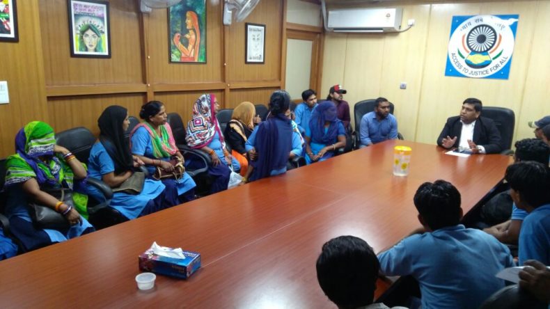 On the occasion of World Environment Day on 05.06.2018, a Legal Awareness Programme was organized by DLSA, NW for the Housekeeping Staff of Rohini Court Complex on the topics “Water Conservation and Save Electricity”