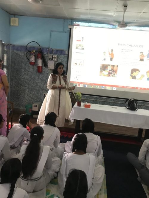 A Sensitization Programme on Sexual Violence – “Child Abuse Violence Interpersonal and digital World” was organized by DLSA, NW on 18.08.2018 at Sarvodaya Vidyalaya, C-Block, Saraswati Vihar, Delhi