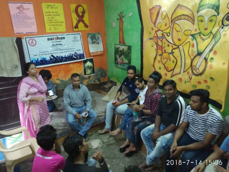 DLSA, NW organized a Legal Awareness Program on “Rights of Transgenders” on 14.07.2018 at Sultan Puri, Delhi