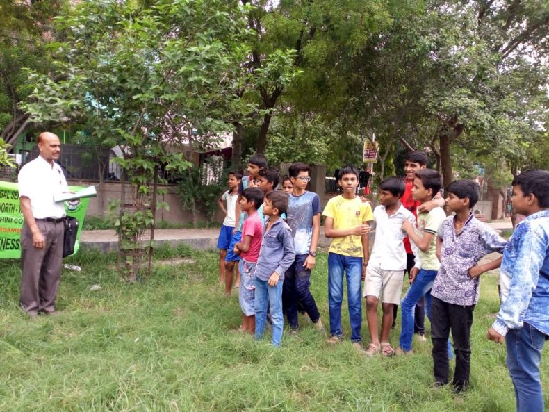 A Legal Literacy Programmes were organized by DLSA, NW on the topic “Child Rights” on 12.08.2018 at M and K Blocks, Mangol Puri and Rohini Sector-7, Delhi.