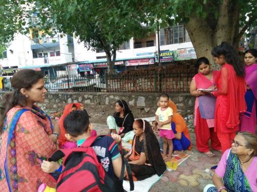 DLSA, NW organized a Legal Awareness Program on “Rights of Physical Challenged Citizens” on 14.07.2018 at Shakur Pur, H-Block, Delhi