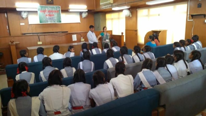 Court visit by students of Sarvodaya Vidhyalya F-Block Sultanpuri