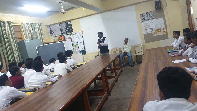 Legal Literacy Programme at Govt. Boys Sr. Sec. School, Wazirpur