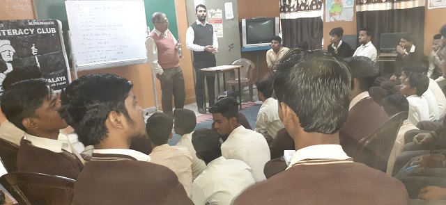 Legal Literacy Programme at Sarvodaya Bal Vidyalaya, B-Block, Sawada Colony, Ghevra