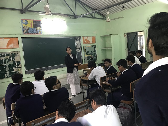 Legal Literacy Programme at Govt. Co-Ed Sr. Sec. School, Sainik Vihar