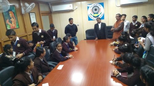 Court Visit of students of Sarvodaya Co-Ed Vidyalaya, Sector-8, Rohini