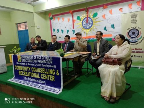community Meet by Ld. Secretary DLSA N/W Rohini Courts