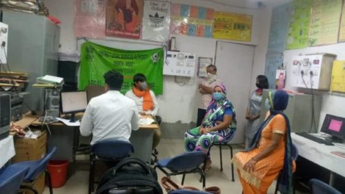 Free legal services help desk at P4 Sultanpuri on 25.05.2020
