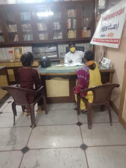 Free legal services help desk at Prem Nagar II on 25.05.2020