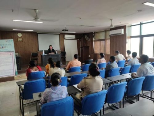 DLSA, North West district organised a training program for police officials on the topic “POCSO ACT, J.J. Act and Cr. Amendment act” at Rohini District.