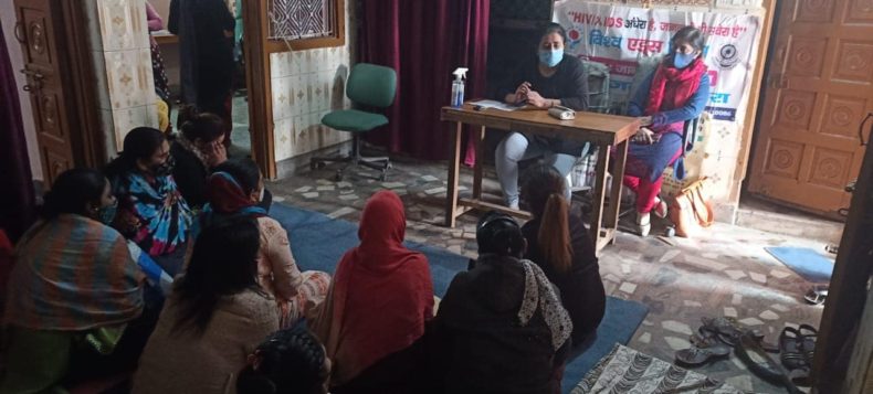 Awareness cum sensitisation program was conducted on the occassion of World HIV AIDS DAY (01.12.2020) at SAVERA NGO in Budh vihar