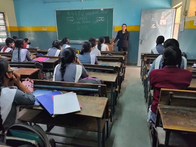 On 08.03.2021, North-West District Legal Services Authority organized a Legal Awareness Program on the topic “Women’s Rights”