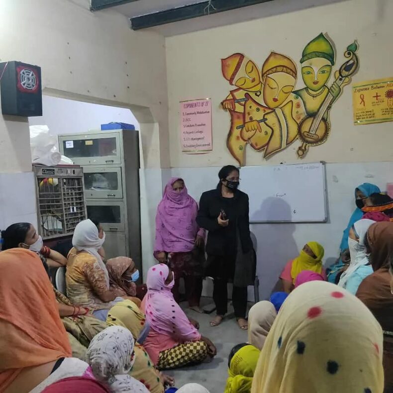 On  25.08.2021,  North West District Legal Services Authority  in association with NGO CFAR organized an awareness program on the topic “Child Marriage Act”