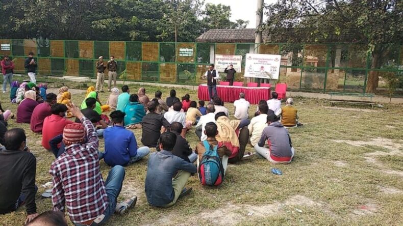 On 18.11.2021, North-West District Legal Services Authority  LAC Mr. Phool Kumar apprised the participants about the harmful effects of substance abuse,