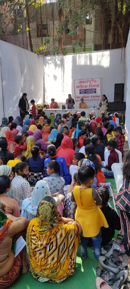 On 08.03.2022 North-West District Legal Services Authority (under the aegis of NALSA & DSLSA) organized a Legal Awareness Program in association with PACE, NGO, Wazirpur, Delhi, Delhi, on the topic “DV Act and Women’s rights”