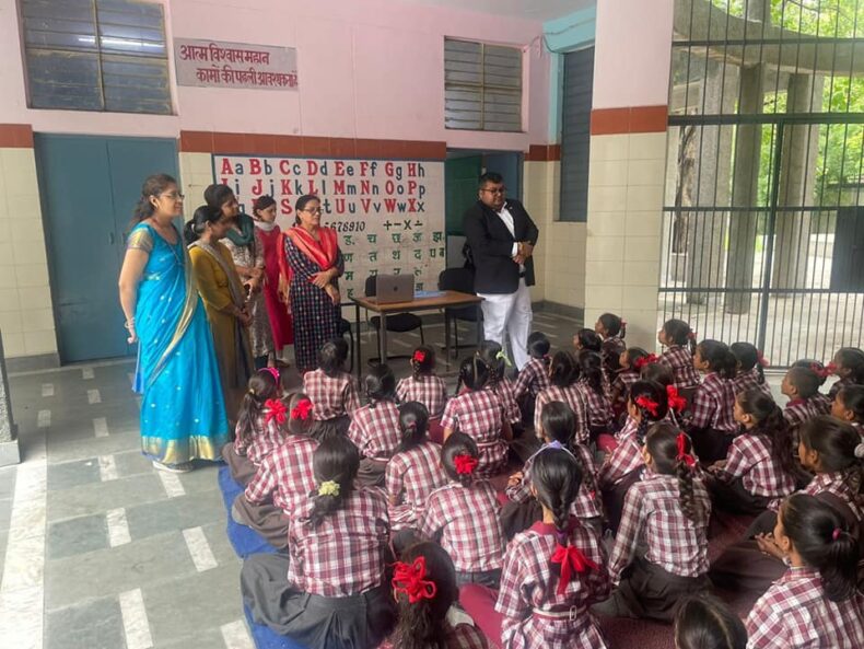 on 28.07.2022 a Legal Literacy Program was conducted at MCD School, Tulsi Nagar, -I, Delhi. Sh. Tarun Walia,