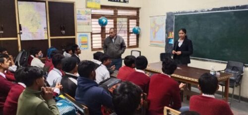 In observance of Republic Day, North West District Legal Services Authority conducted a Legal Literacy Program for the students on the topic “History of Indian Constitution”.