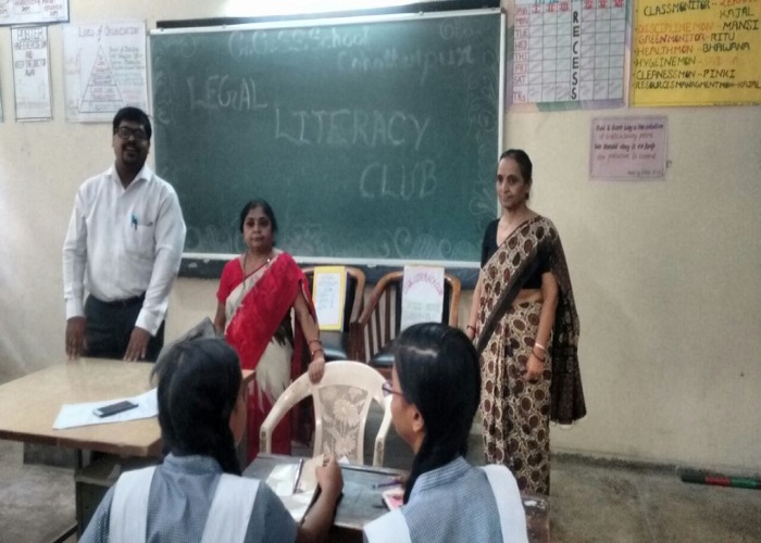 LEGAL LITERACY PROGRAMME CONDUCTED IN GGSSS , CHATTERPUR (ID 1923048) ON “PROTECTION OF WATER RESOURCES AND AWARENESS ON RIGHTS OF GRAND PARENTS AND ELDERLY IN THE COMMUNITY AS SENIOR CITIZENS.” BY EMPANELLED ADVOCATE UNDER THE SUPERVISION OF DLSA (SOUTH) ON 16.09.2016